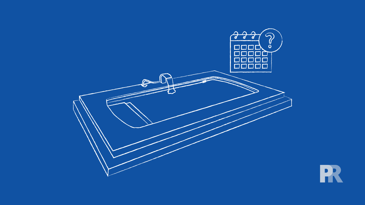 fiberglass pool and calendar