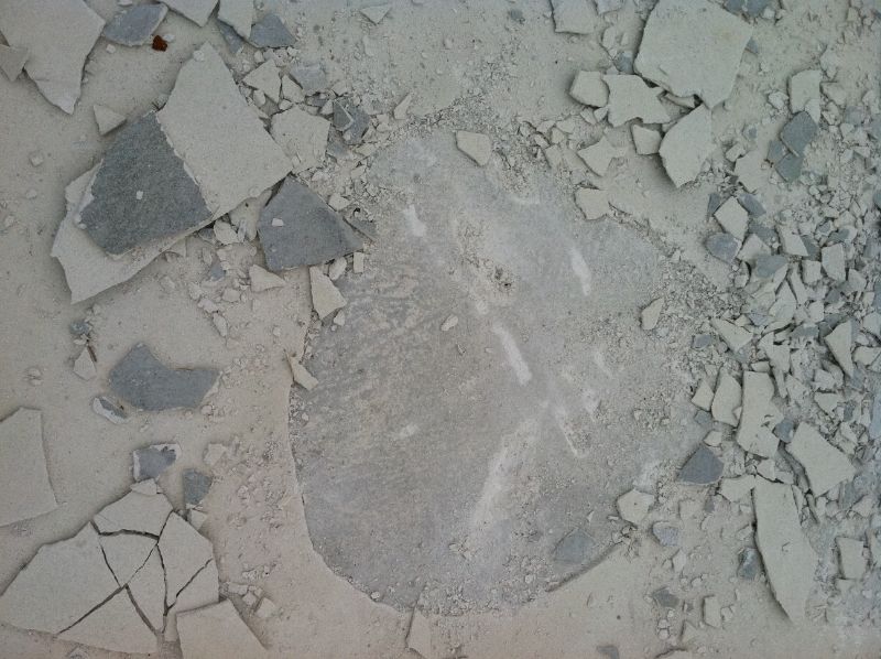 pool plaster chipping off