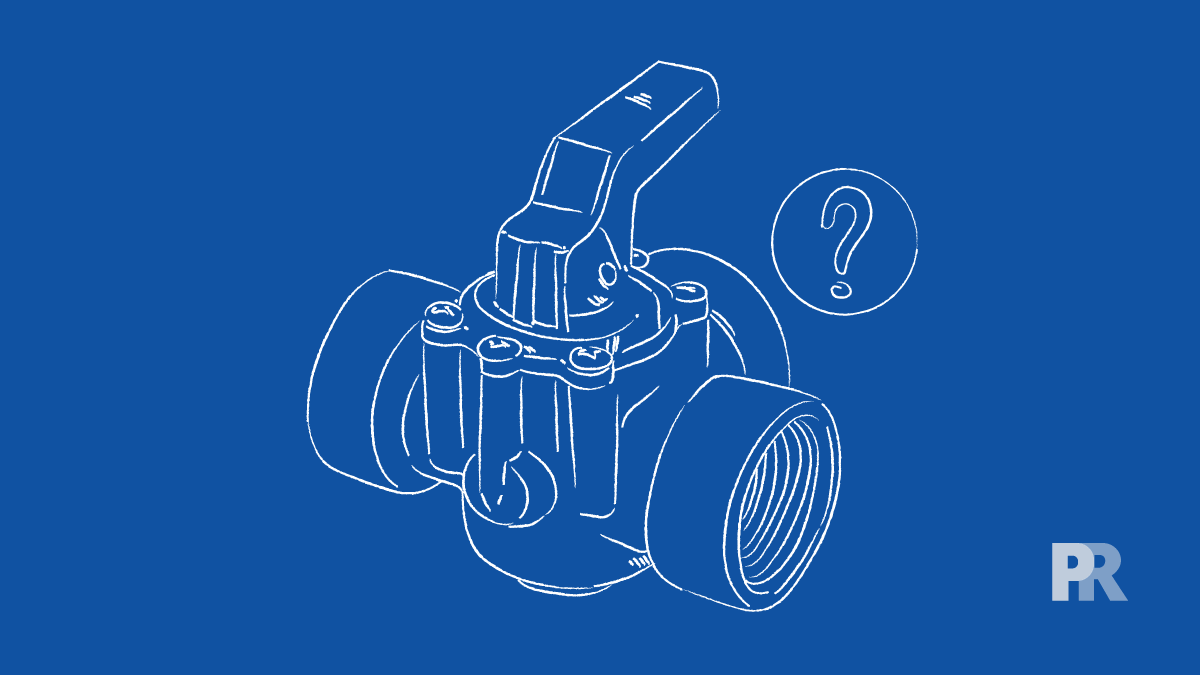 swimming pool diverter valve