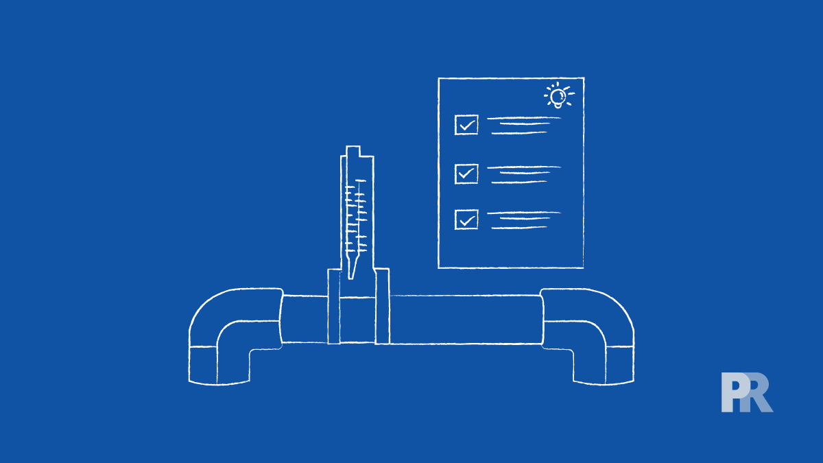 swimming pool flow meter