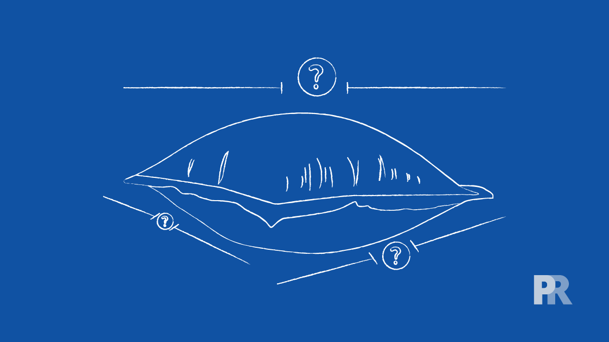 pool pillow dimensions