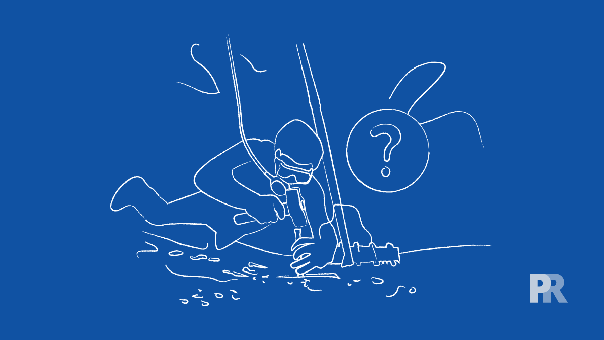 repairing pool plaster underwater